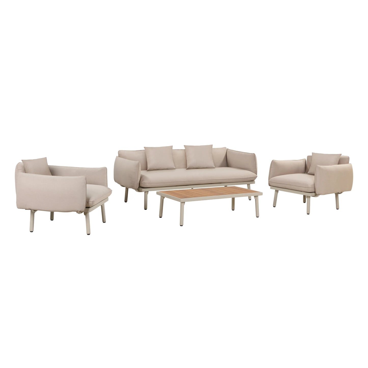 Hattie Outdoor 3 Seater Sofa - Sand