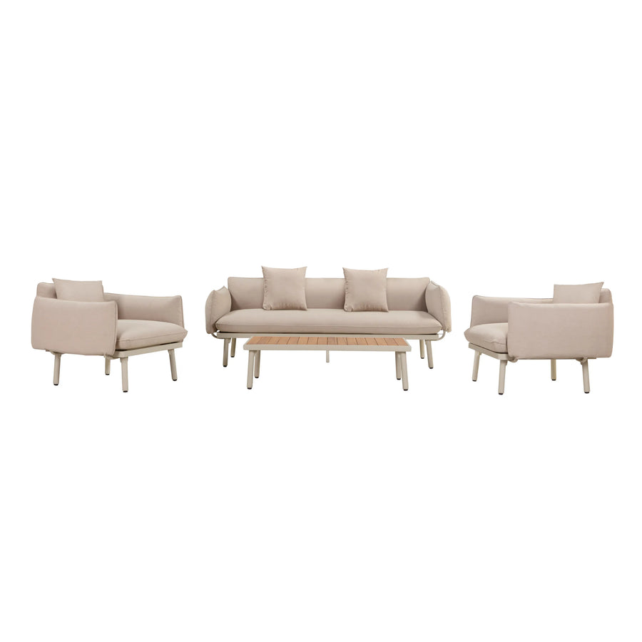 Hattie Outdoor 3 Seater Sofa - Sand