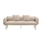 Hattie Outdoor 3 Seater Sofa - Sand