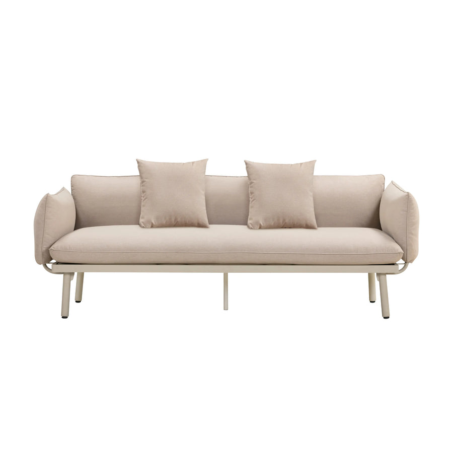 Hattie Outdoor 3 Seater Sofa - Sand