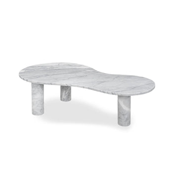 Claude Coffee Table - Grey Carrara