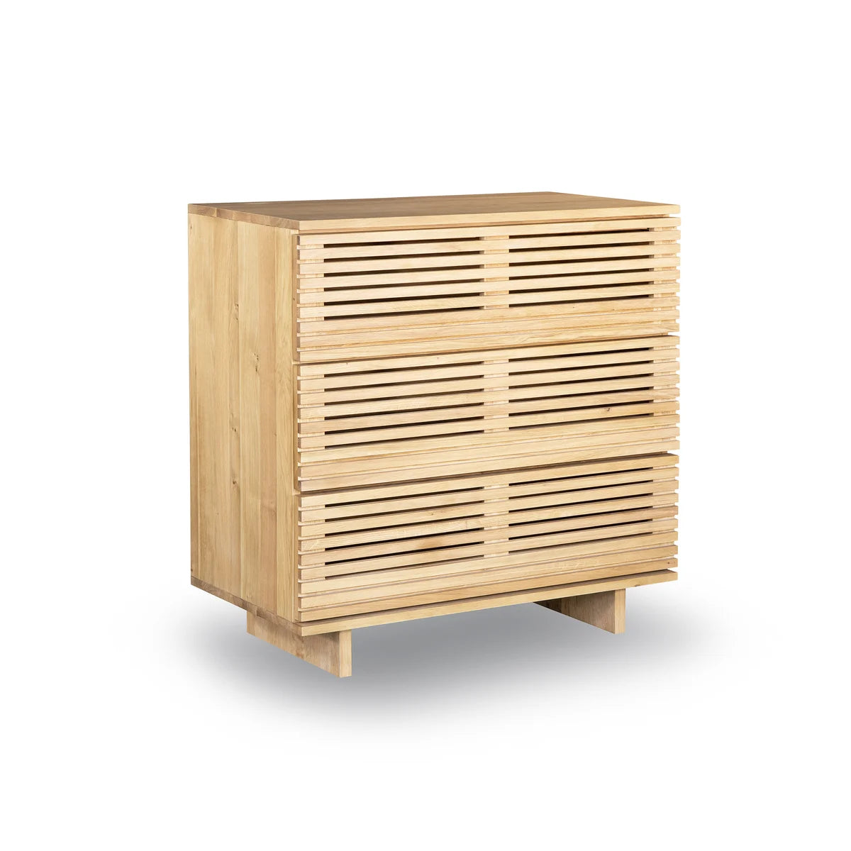 Linear 3 Drawer Chest - Oak