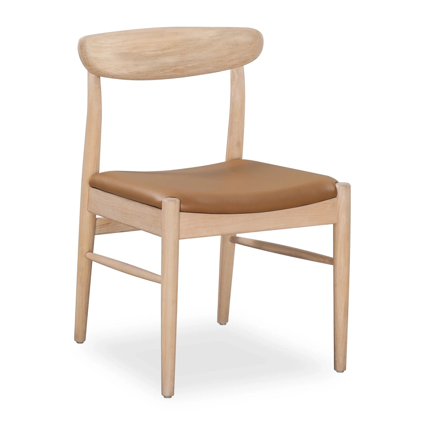 Henri Dining Chair - Oak / Tan Leather