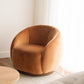 Lark Swivel Armchair - Opal Ochre