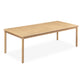 Burnett Outdoor Dining Table 240cm - Eucalyptus