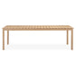 Burnett Outdoor Dining Table 240cm - Eucalyptus