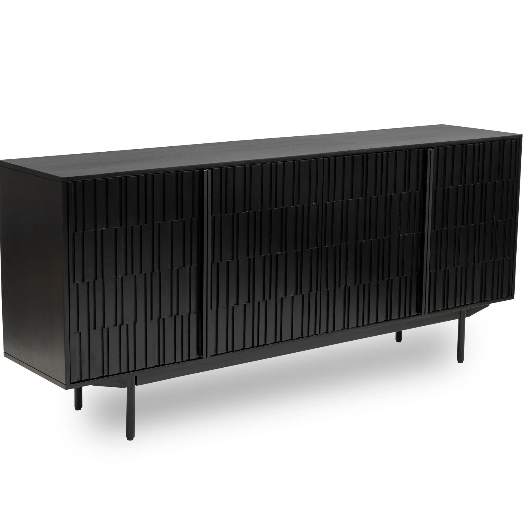 Buy Loom Sideboard 180cm - Black by Ode Design online - RJ Living