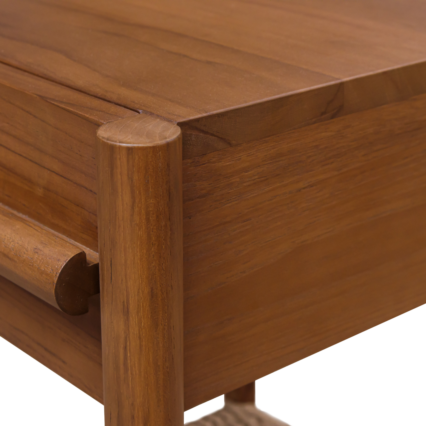 Clover Bedside Table - Teak