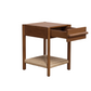 Clover Bedside Table - Teak