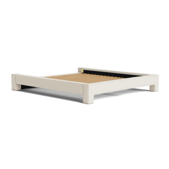 Doze King Bed Base - Siena Cream