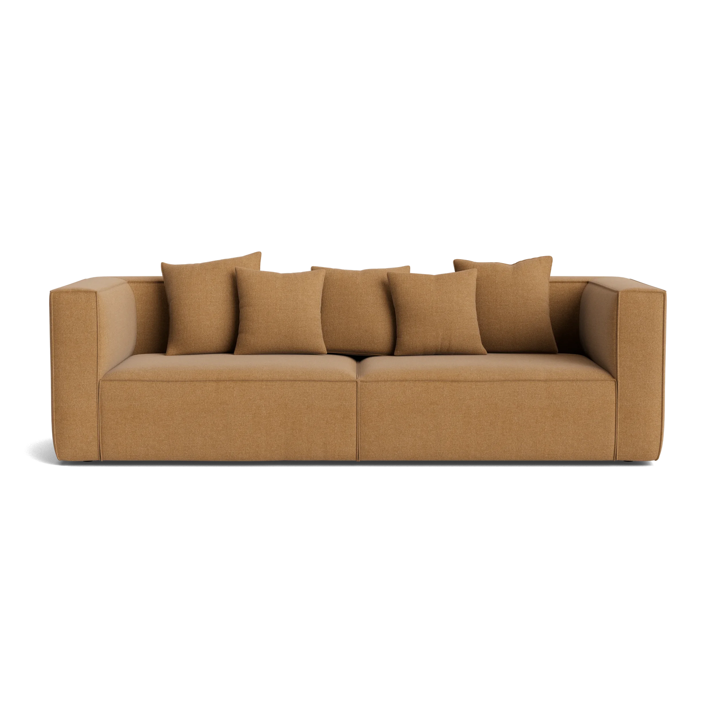 Block 3 Seater Sofa - Fossil Fawn