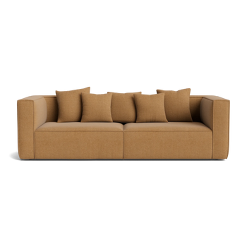 Block 3 Seater Sofa - Fossil Fawn