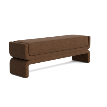 Shift Bench - Fossil Chocolate