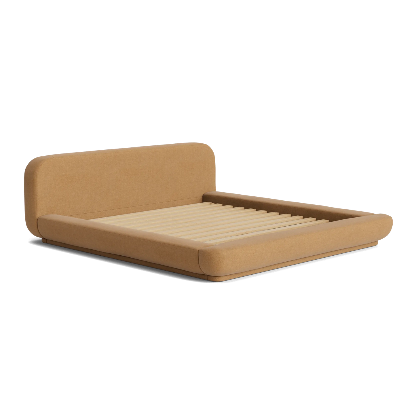 Floss King Bed - Fossil Fawn