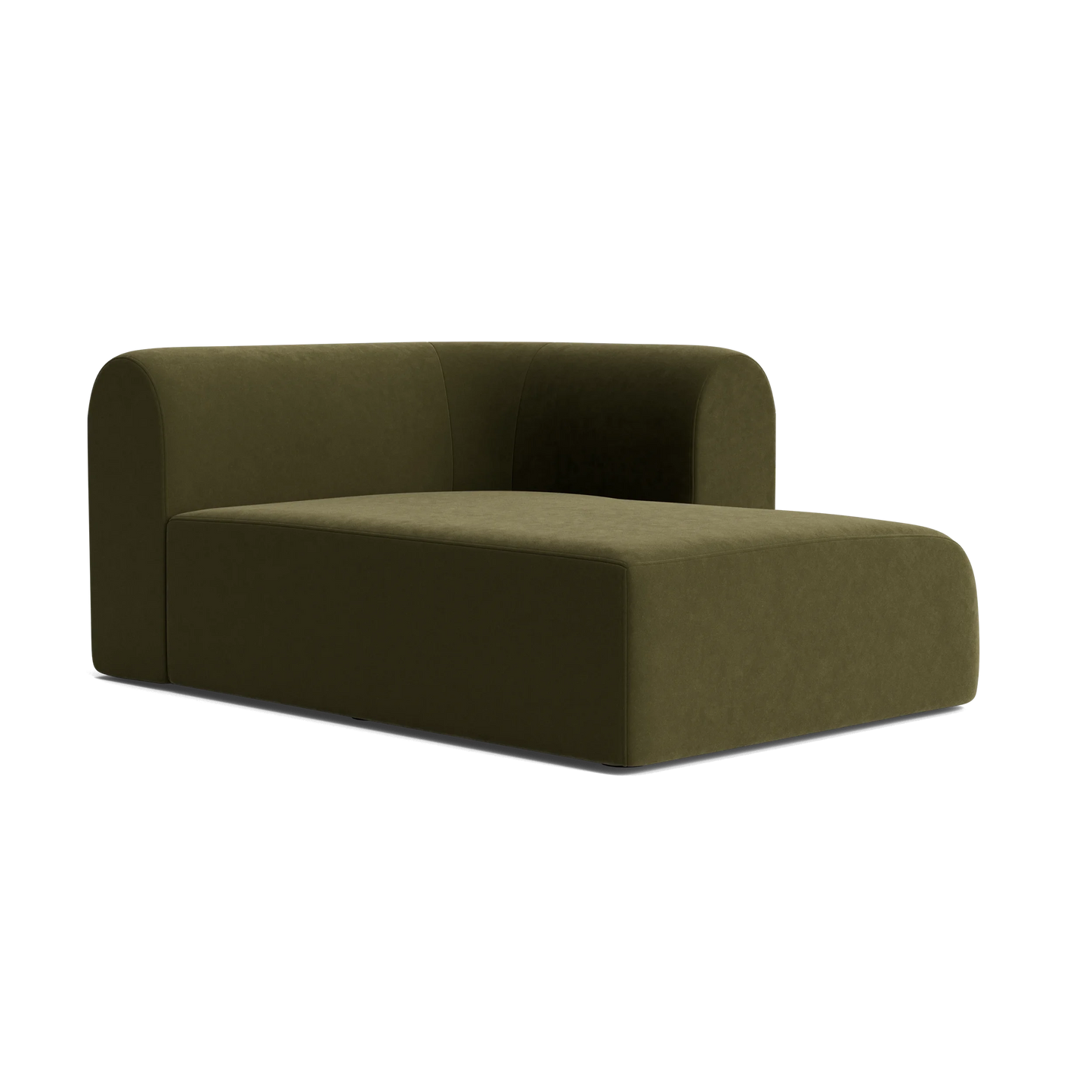 Berg Right Chaise Module - Eden Leaf