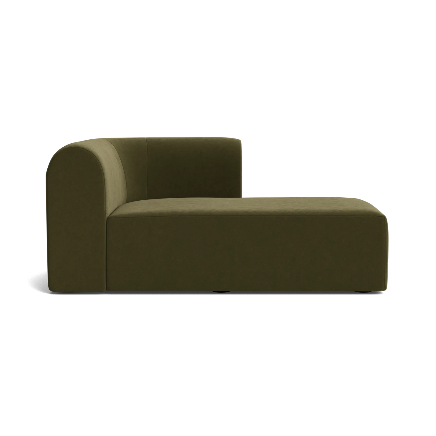 Berg Right Chaise Module - Eden Leaf