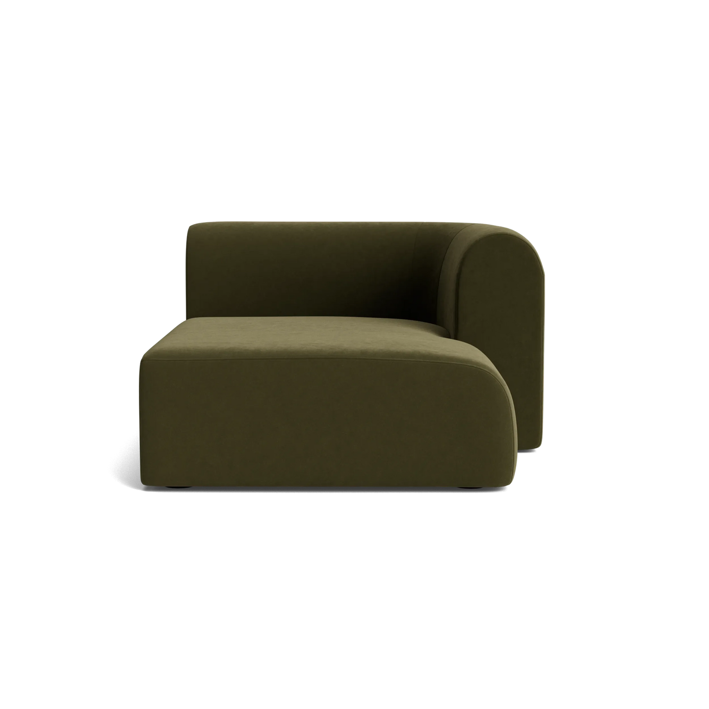 Berg Right Chaise Module - Eden Leaf