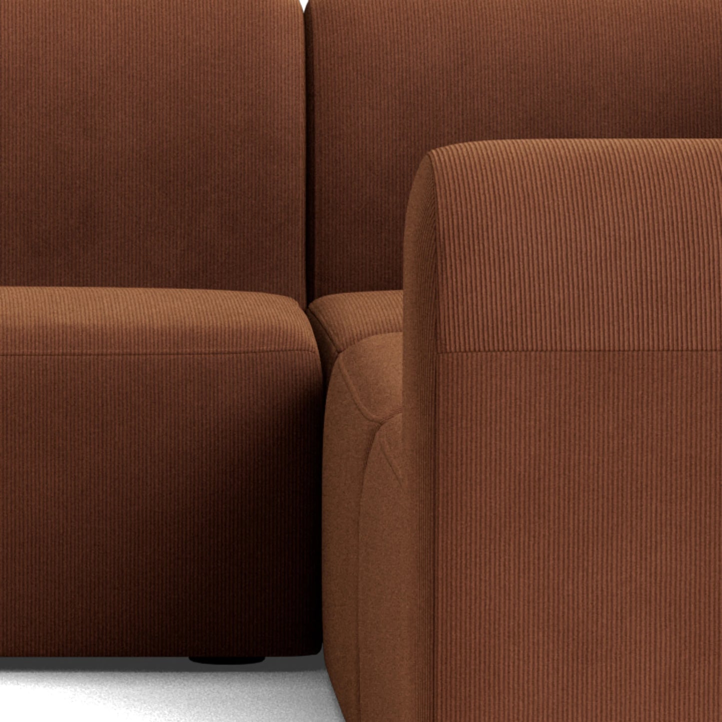 Berg Corner Sofa - Corduroy Cocoa