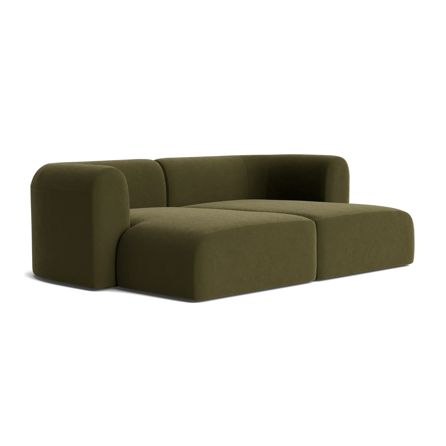 Berg Pit Sofa - Eden Leaf