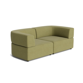 Stretch 3 Seater Sofa - Fossil Eucalyptus