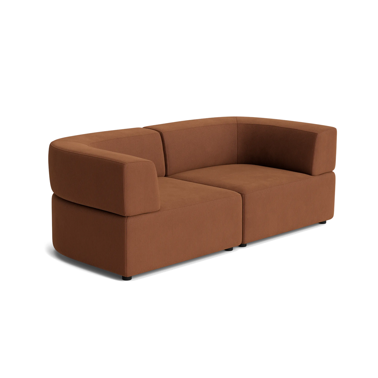 Stretch 3 Seater Sofa - Corduroy Cocoa