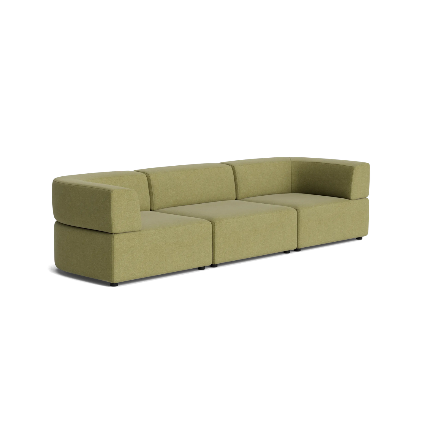 Stretch 4 Seater Sofa - Fossil Eucalyptus