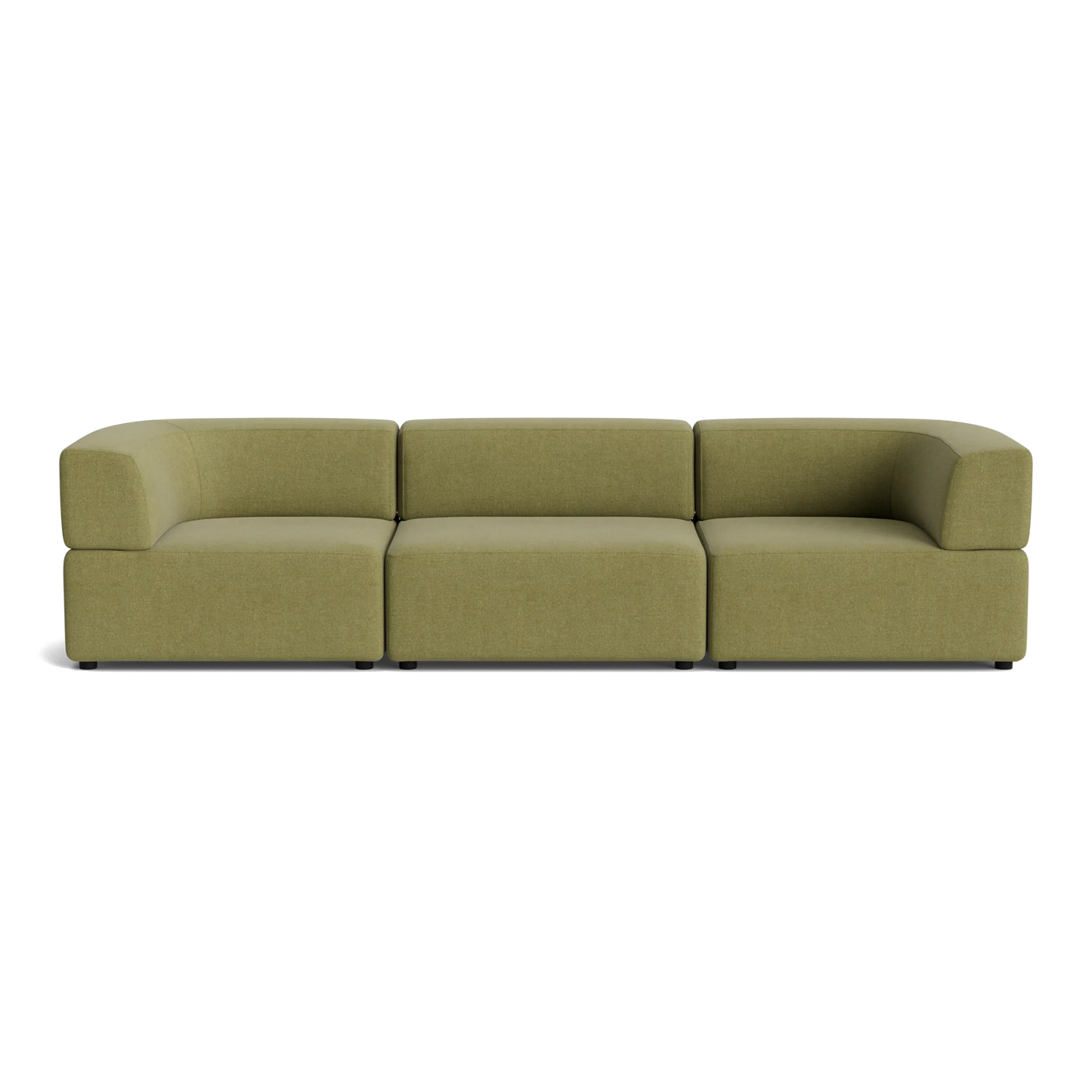 Stretch 4 Seater Sofa - Fossil Eucalyptus