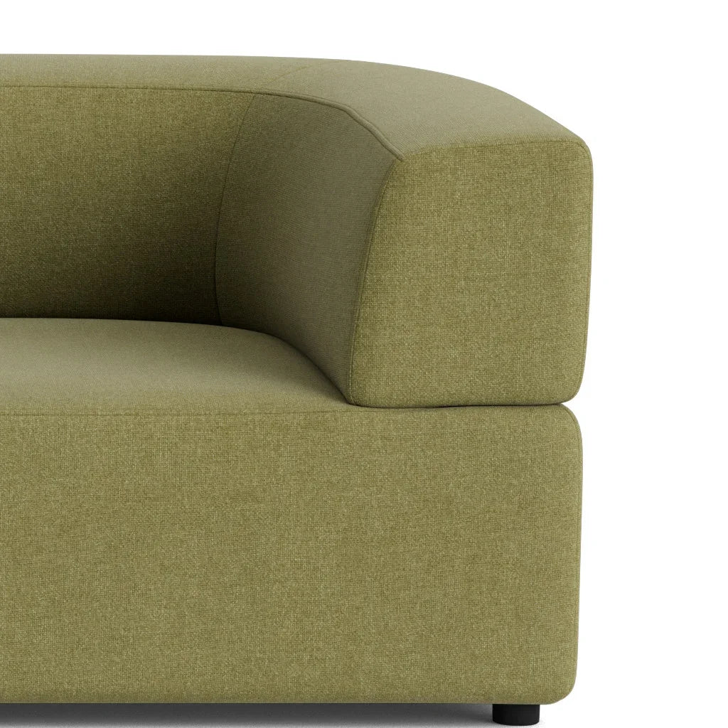 Stretch 4 Seater Sofa - Fossil Eucalyptus