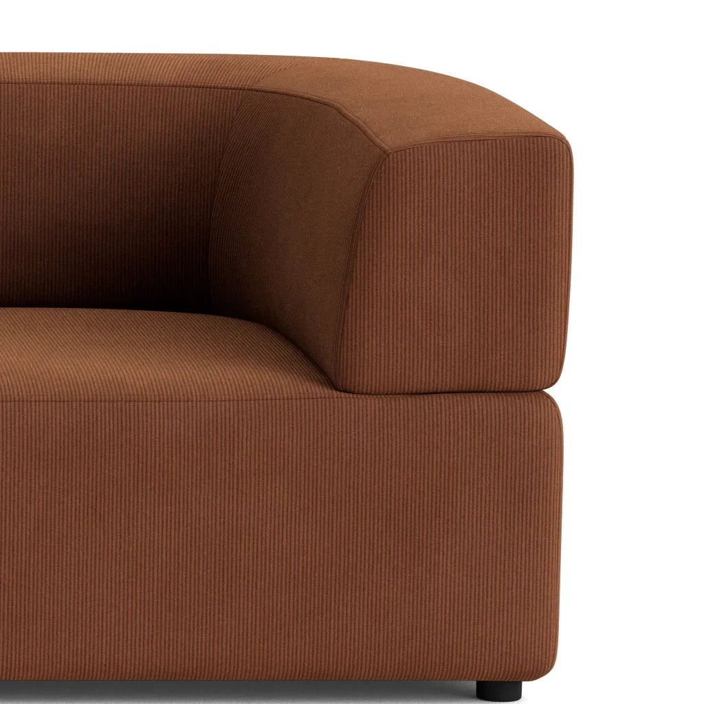 Stretch 4 Seater Sofa - Corduroy Cocoa