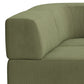 Stretch 4 Seater Open Chaise Sofa - Corduroy Forest