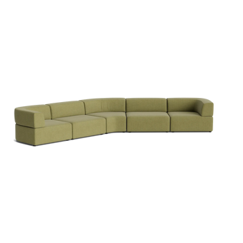 Stretch Large Closed Angle Sofa - Fossil Eucalyptus