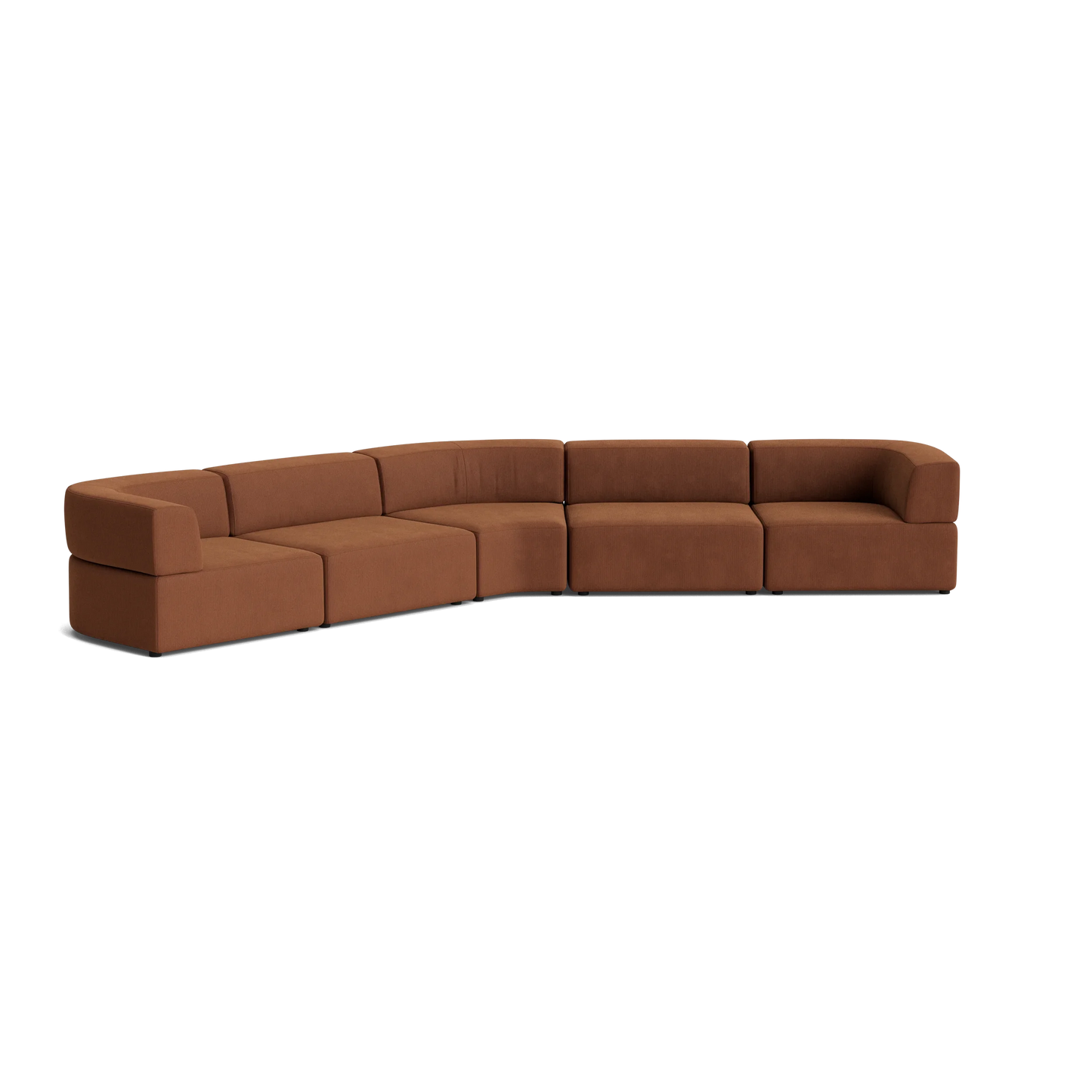 Stretch Large Closed Angle Sofa - Corduroy Cocoa