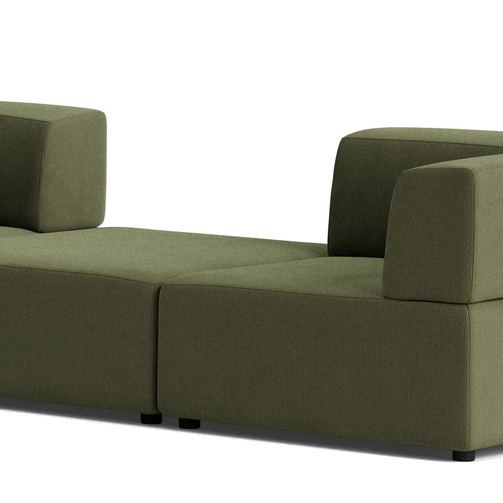 Stretch Large Angled Gap Sofa - Corduroy Forest