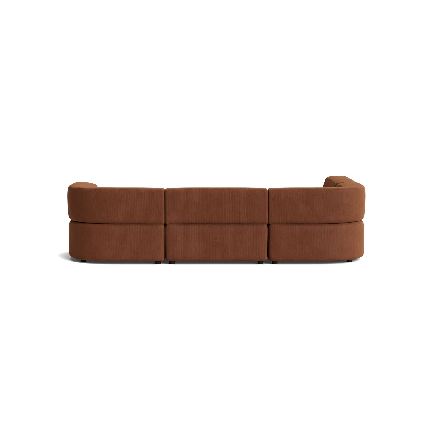 Stretch Open Corner Sofa - Corduroy Cocoa