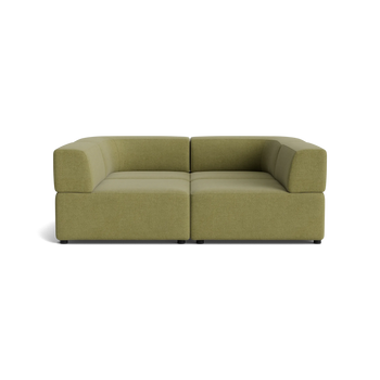 Stretch Pit Sofa - Fossil Eucalyptus