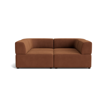 Stretch Pit Sofa - Corduroy Cocoa