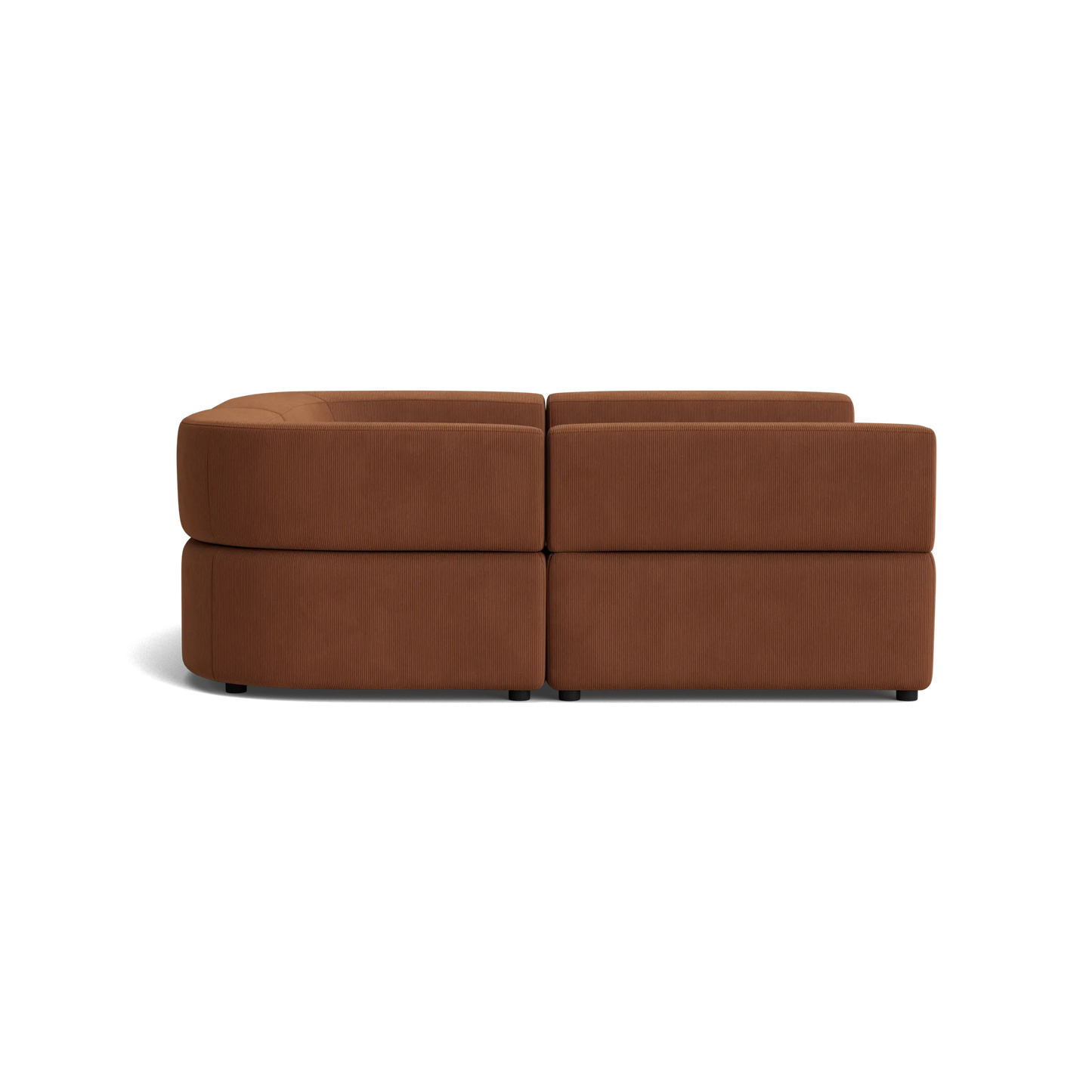 Stretch Pit Sofa - Corduroy Cocoa