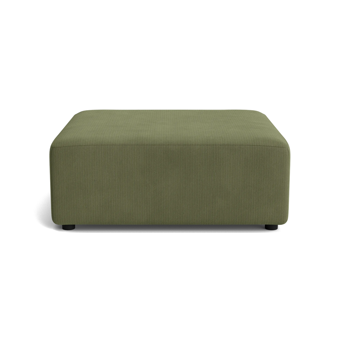 Stretch Ottoman - Corduroy Forest