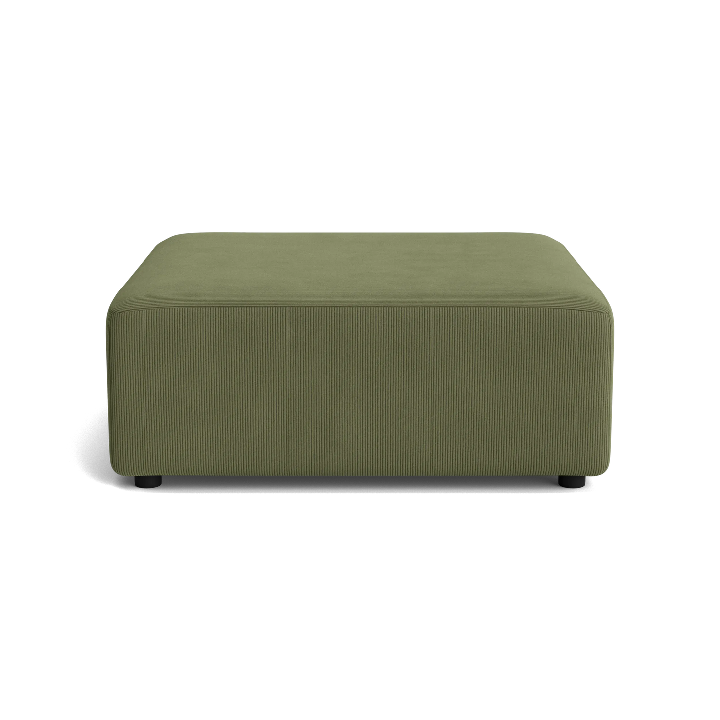 Stretch Ottoman - Corduroy Forest