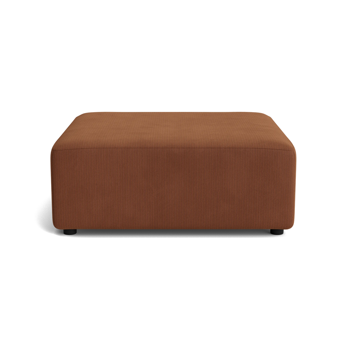 Stretch Ottoman - Corduroy Cocoa