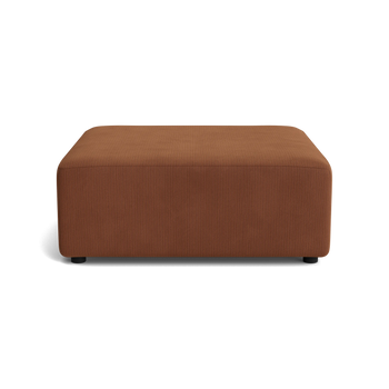 Stretch Ottoman - Corduroy Cocoa