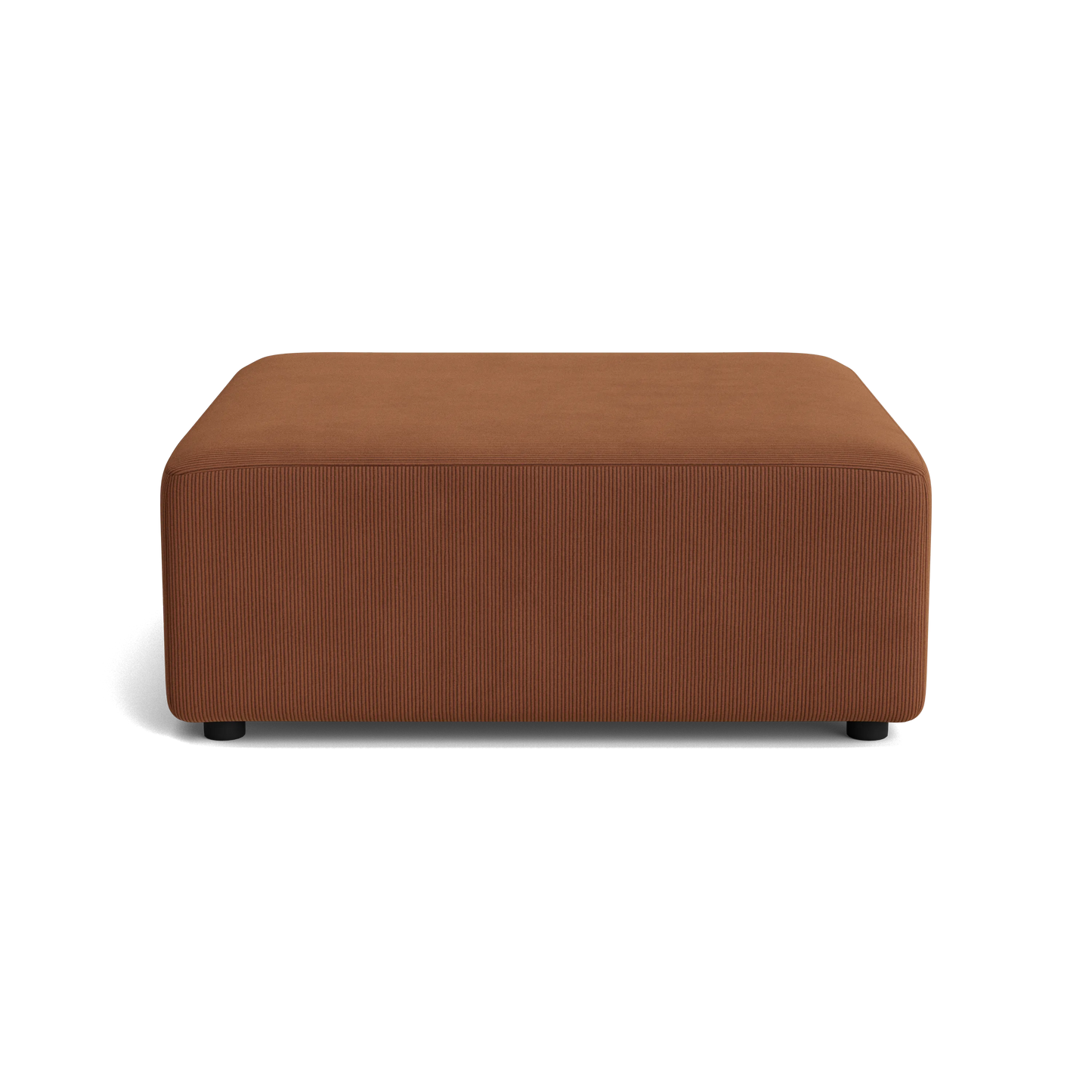 Stretch Ottoman - Corduroy Cocoa