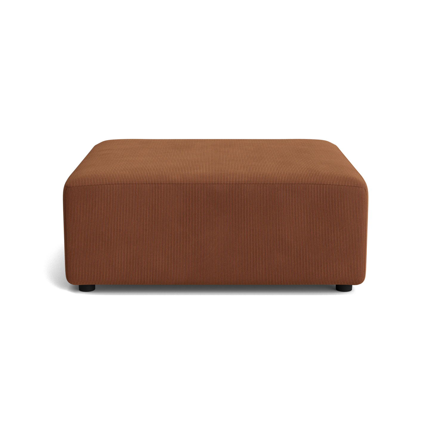 Stretch Ottoman - Corduroy Cocoa