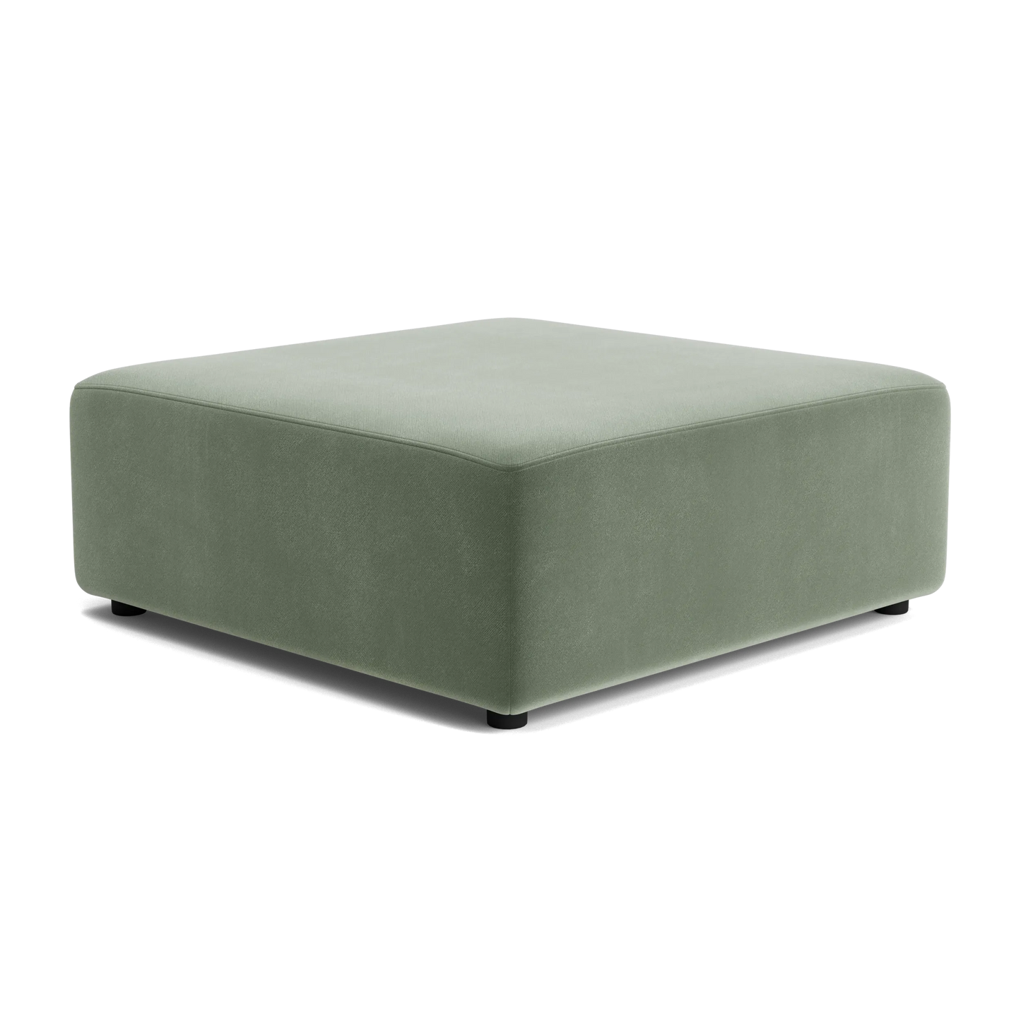 Stretch Ottoman - Opal Ocean