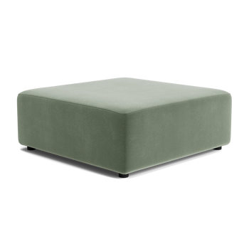 Stretch Ottoman - Opal Ocean