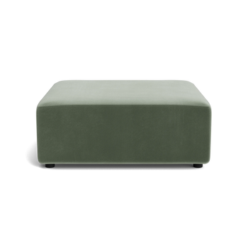 Stretch Ottoman - Opal Ocean