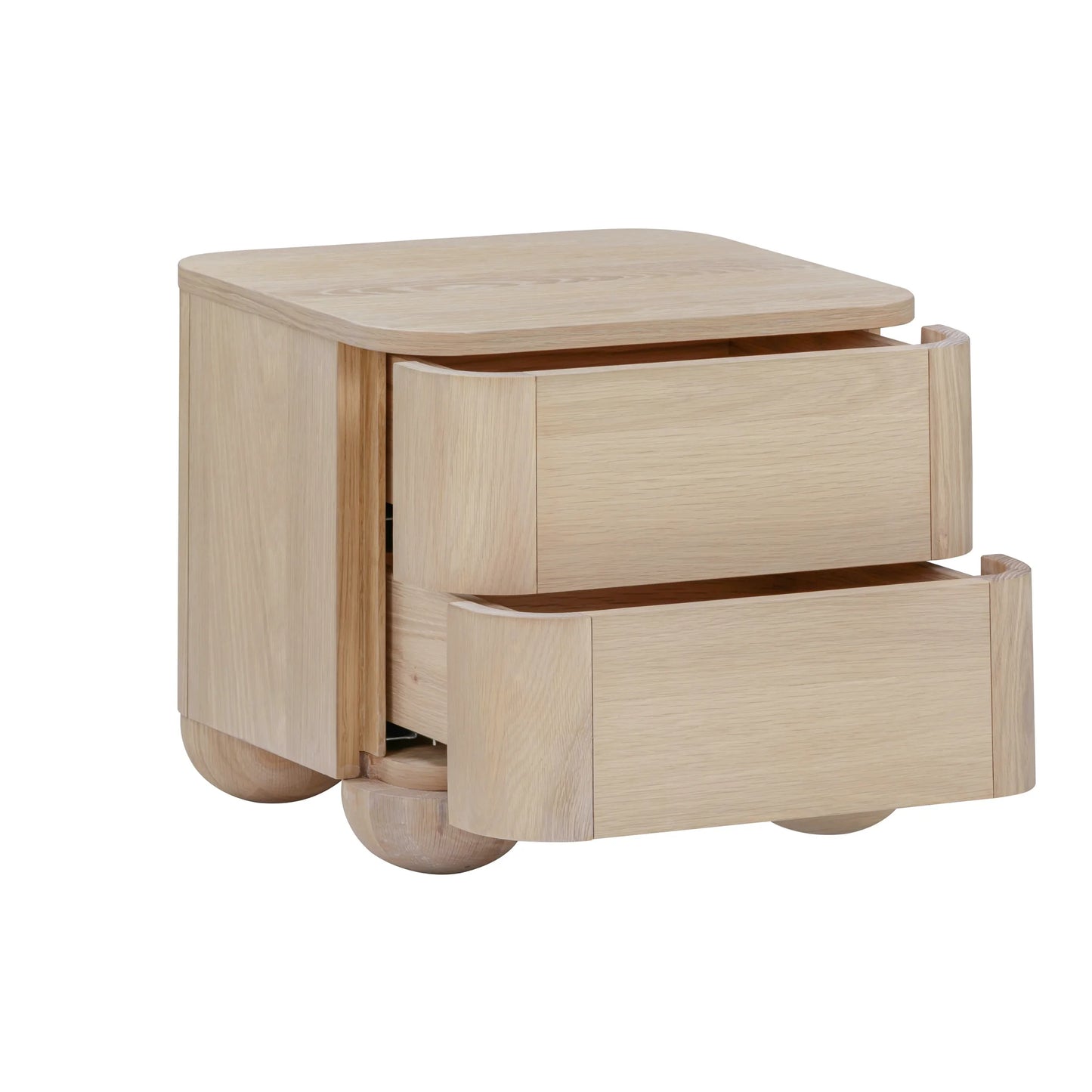 Bound Bedside Table - Oak