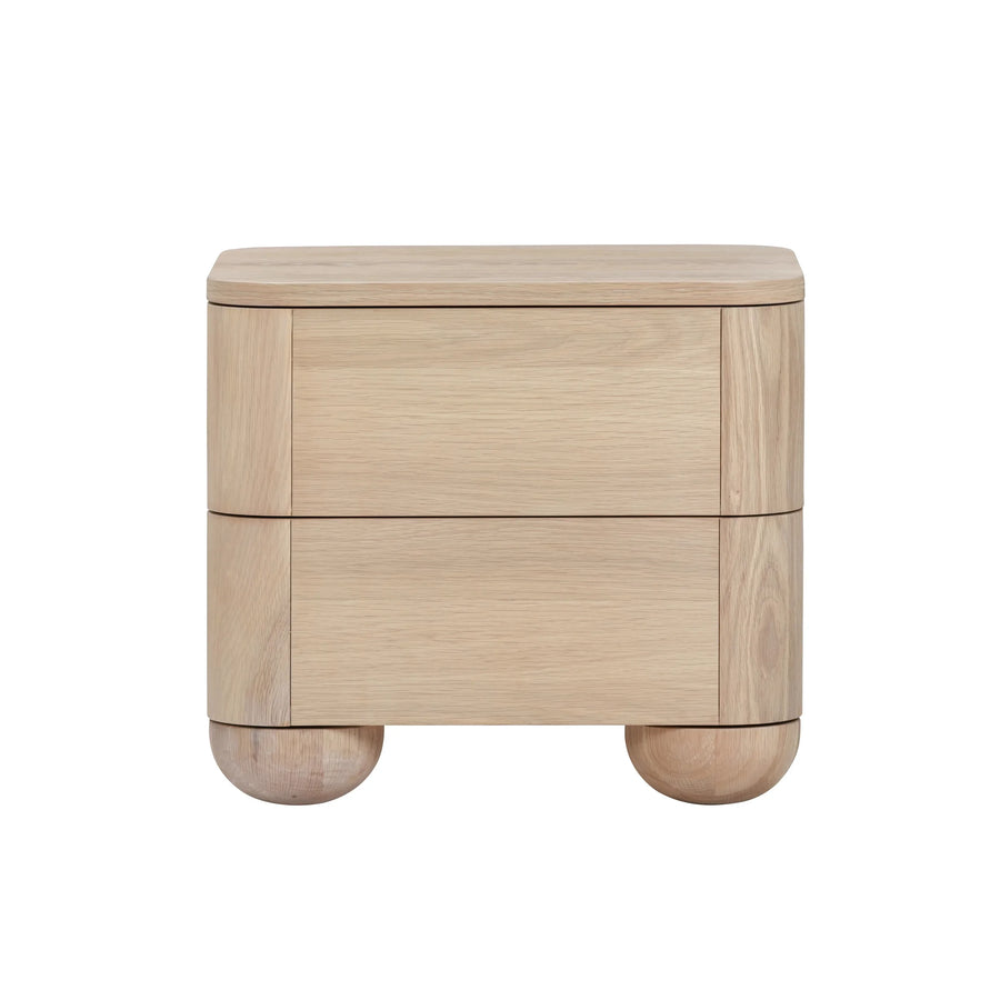 Bound Bedside Table - Oak