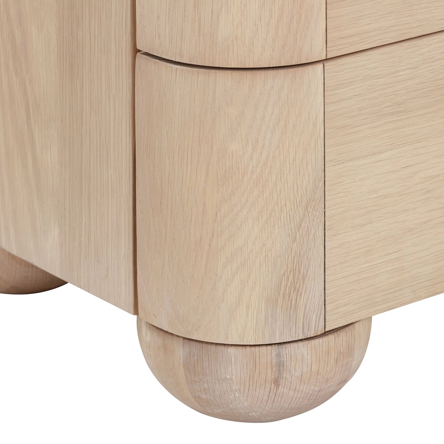 Bound Bedside Table - Oak