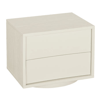 Tide Bedside Table - Porcelain